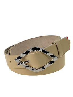 Ремень женский из натуральной кожи, цвет черный - Greta фото 60