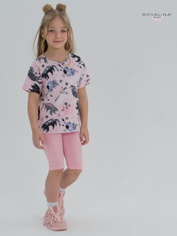 Костюм Актив ленивые котики-розовый - Sovalina фото 15