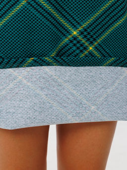 Платье женское П-139 (футер с лайкрой) Бордовая