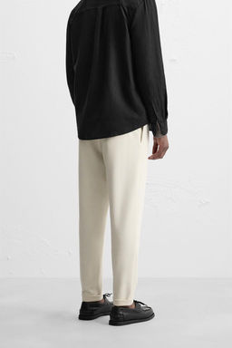 EASY CARE JOGGER WAIST TROUSERS - Zara фото 41