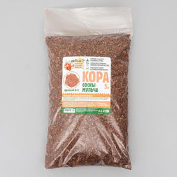 Мульча кора сосны Рецепты Дедушки Никиты, фракция 0-3, 5 л  фото 2