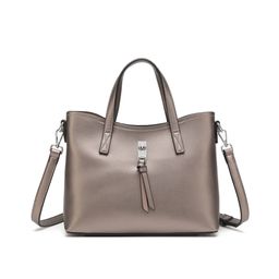 Сумка женская 18162 Темное серебро