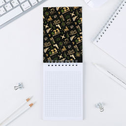 Блокнот А6 40 листов С 23 февраля - Artfox фото 3