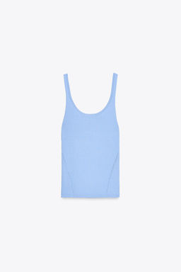 FITTED KNIT TOP - Zara фото 10