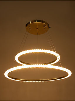 Люстра Dorothea 70 Вт LED 4000-6000К золото 46×48×14+120 см