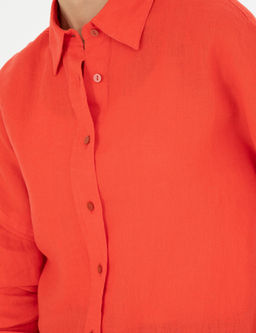 Nar _i_e_i Oversize Keten G_mlek