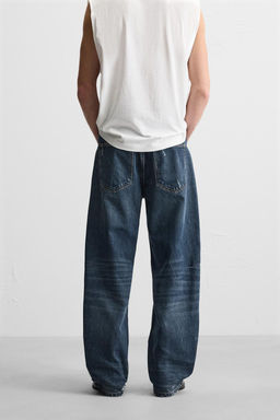 BAGGY JEANS WITH SEAM DETAIL - Zara фото 3