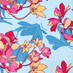 Аромат магнолии Скатерть-дорожка на стол рогожка 50х150см, 160г/м2, хлопок 100%, Домашняя мода (Россия)  фото 3