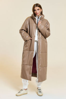 Пальто DILIA 637-1 бежевый
