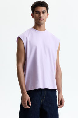 Camiseta sin mangas en algod?n Relaxed Fit - H&m фото 6