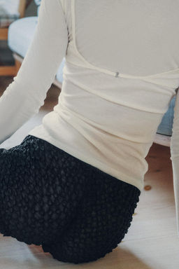 LYOCELL T-SHIRT WITH BACK DETAIL - Zara фото 3