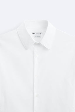 STRETCHY POPLIN SHIRT - Zara фото 19