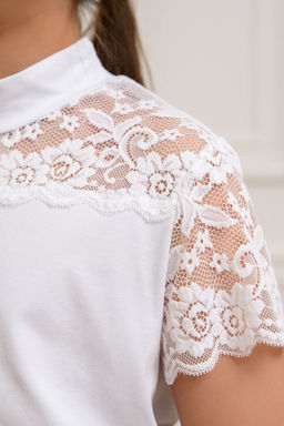 Камелия блузка детская кор. рукав