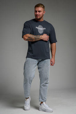 Футболка мужская 8507/1 оверсайз