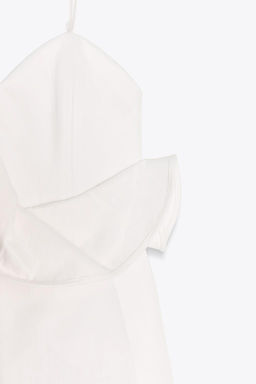 ZW COLLECTION SHORT VOLUMINOUS DRESS - Zara фото 5