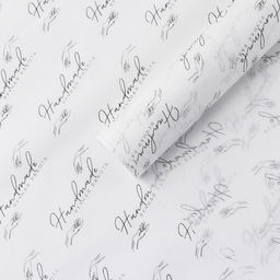 Цена за 20 шт. Бумага упаковочная тишью Ручная работа, 50?70 см