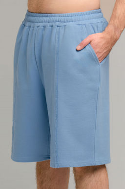 Арт. 65510 Шорты мужские 48-56 (5 шт) Цвет:Голубой