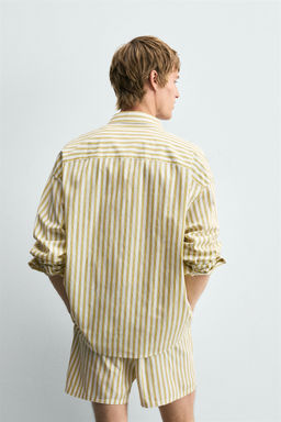 STRIPED SHIRT WITH POCKET - Zara фото 11