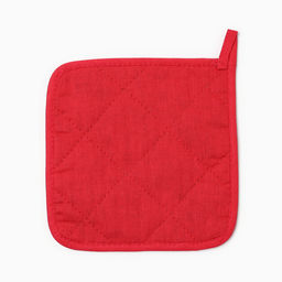 Набор кух. Доляна Котик: варежка 20х28 см, прихватка 17х17 см, 35% хл, 65% пэ  фото 5