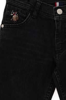 Черные джинсовые брюки для мальчика - U.s. polo assn фото 12