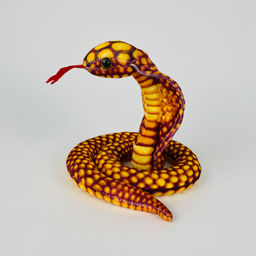 Мягкая игрушка змея - Кобра 20 см - Storyland фото 7