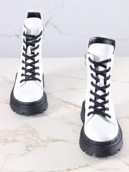 Ботинки 346.astra30bl.white/Байка