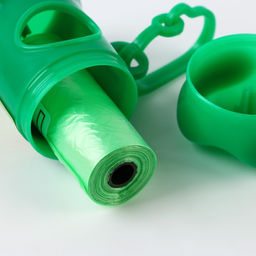 Контейнер с пакетами для уборки за собаками Гулять (рулон 15 шт) - Пушистое счастье фото 4