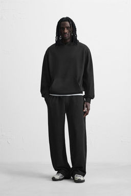 WIDE-LEG JOGGER TROUSERS - Zara фото 11