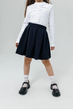 Юбка Татьяна, цвет т.Синий, х/б 74% пэ 20% лайкра 6%