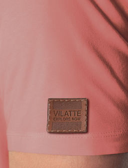 Футболка из премиального хлопка с авторским принтом - Vilatte фото 3