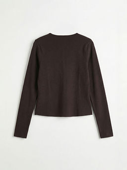 V Yaka Kad?n Triko H?rka