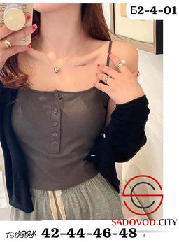 Майка с тонким паралоном