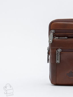 Сумка мужская кожаная 325012Z coffee Zinimsk