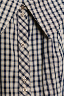 CHECK SHIRT WITH PETER PAN COLLAR - Zara фото 10