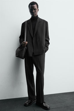 WOOL SUIT TROUSERS - Zara фото 5