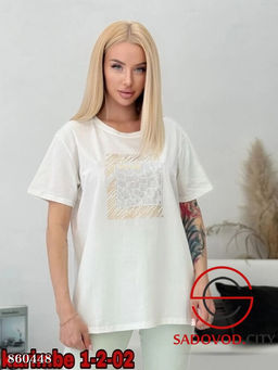 Футболка женская из хлопка
