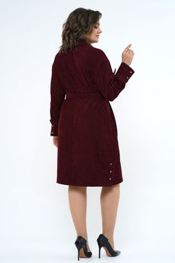 Платье ALANI 2204 бордо - Alani collection фото 3