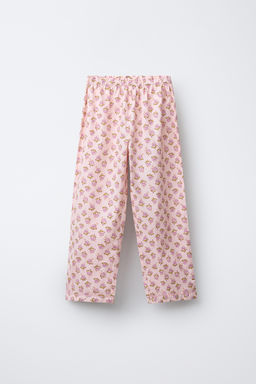 6-14 YEARS/ FLORAL SHIRT AND TROUSERS PYJAMAS - Zara фото 4
