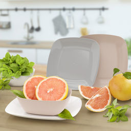 Тарелка "Квадро" глубокая, арт. М8040, М8041, М8042