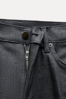 ZW COLLECTION BOOTCUT HIGH-WAIST CROPPED JEANS - Zara фото 8