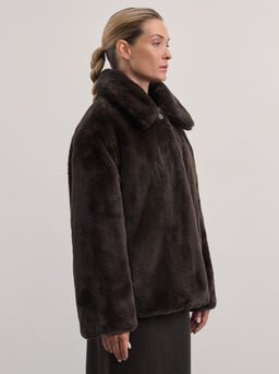 Шуба из искусственного меха / Zarina  фото 4