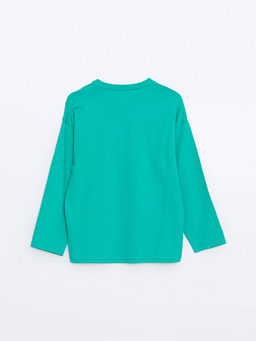 Nostaljik Maymun Bask?l? Uzun Kollu Erkek Bebek Ti??rt