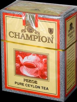 Champion. Pekoe черный 100 гр. карт.пачка