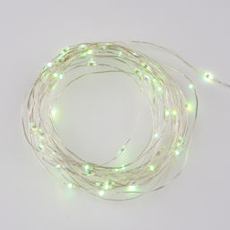 ULD-S0500-050/DTB/3AA/RC RGB IP20 DEW Гирлянда светодиодная Роса на батарейках 3AA (не в/к), 5м. 50 светодиодов. RGB свет. Пульт ДУ (в/к). Провод прозрачный. TM Uniel