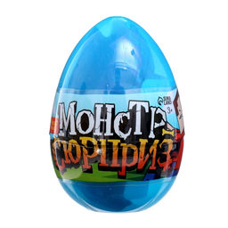 Игрушка-сюрприз «Монстр» в яйце, с наклейками