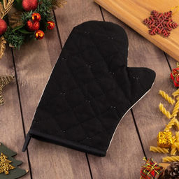 Варежка-прихватка Magic winter 20х28см, саржа, 100% х/л, ватин 250г/м2 - Этель фото 3