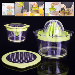 Соковыжималка 4 в 1 (терка+разделитель белка и желтка с емкостью для хранения)/ R-701 /уп 60/ - Галеонтрейд фото 3