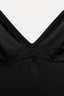 STITCHED VEST TOP - Zara фото 24