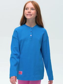 PELICAN, джемпер для девочек, Джинс