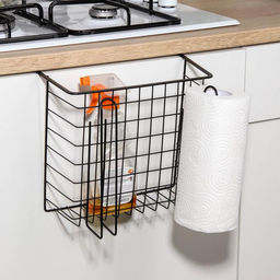 Корзина подвесная Доляна «Лофт», 28.5×24×17.5 см, чёрная